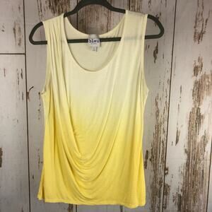 Everette Bleu Sleeveless Blouse, Size Large. Excellent condition!